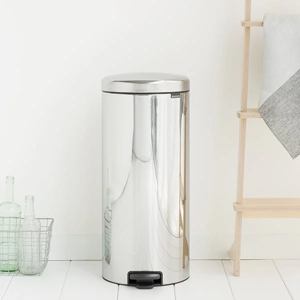 Кош за смет с педал Brabantia NewIcon 30L, Brilliant Steel