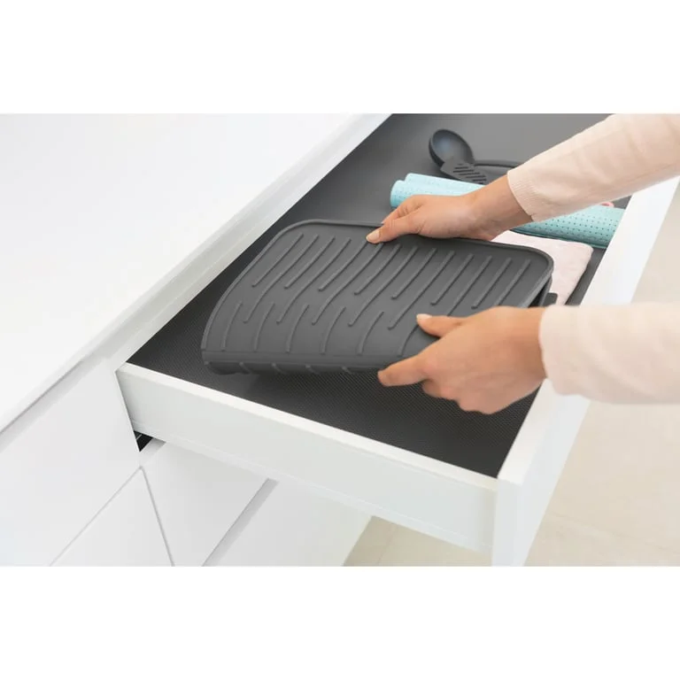 Silicone dish drying mat, Brabantia, Dark Grey