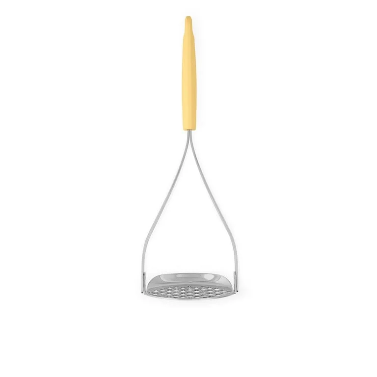 Potato Masher plus Spoon Brabantia Tasty+ Vanilla Yellow