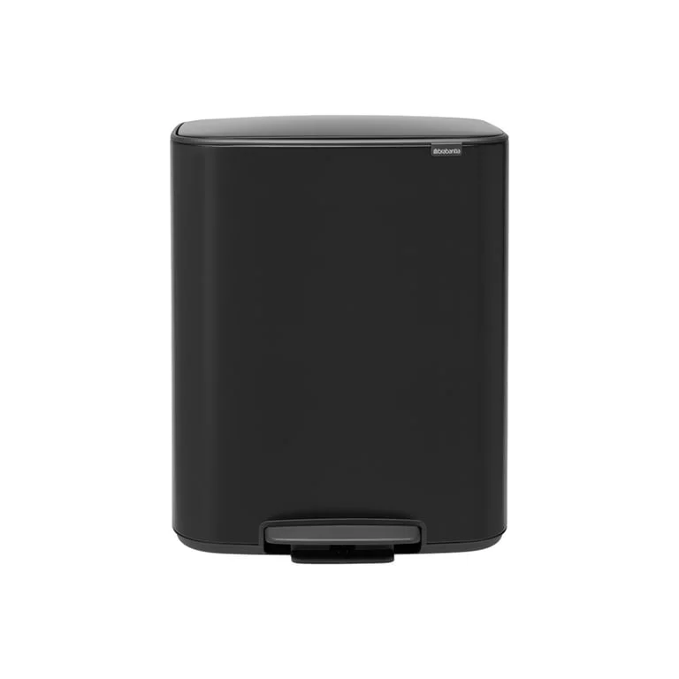 Waste Bin Brabantia Bo Pedal 60L, Matt Black