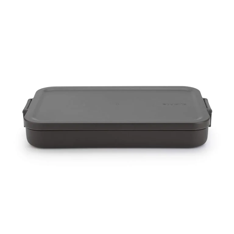 Lunch Box Brabantia Make&Take Dark Grey Flat, Plastic