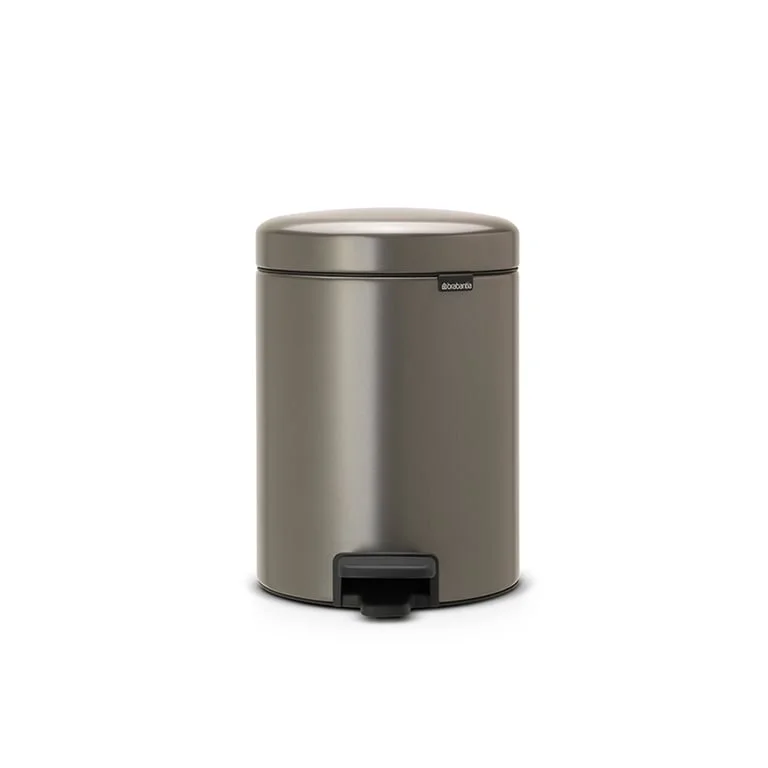 Waste Bin NewIcon Brabantia 5L, Platinum