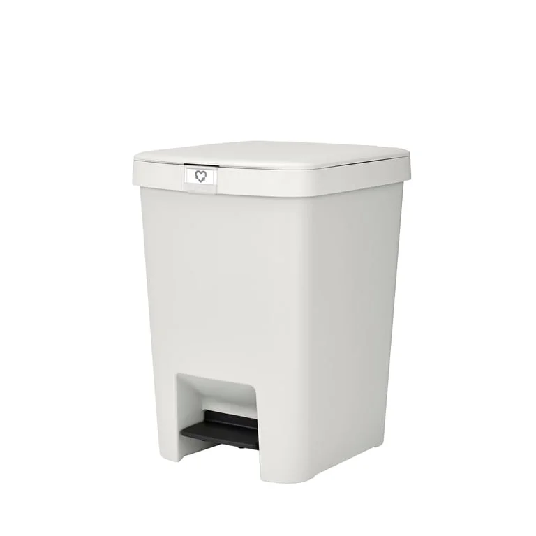 Pedal Waste Bin Brabantia StepUp 25L, Light Grey