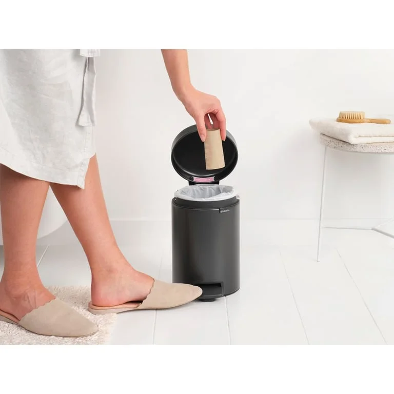 Pedal Waste Bin Brabantia NewIcon 3L, Confident Grey