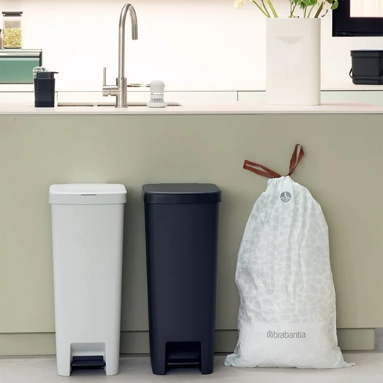 Pedal Waste Bin Brabantia StepUp 40L, Dark Grey
