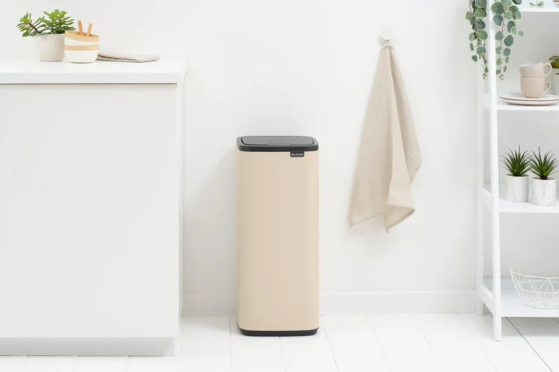 Waste Bin Brabantia Bo Touch 30L, Soft Beige