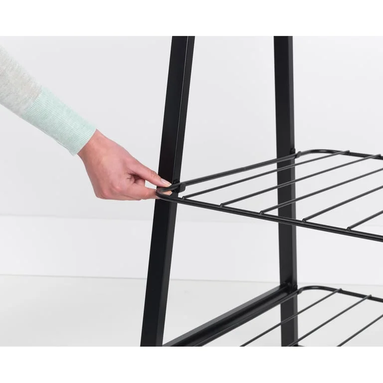 Clothes Rack Brabantia Linn Black, Compact
