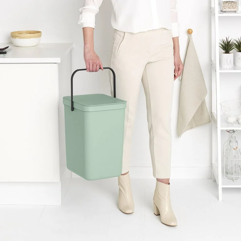 Waste Bin Brabantia Sort&Go 25L, Jade Green