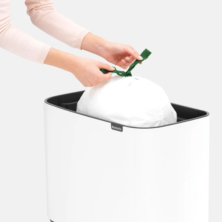 Brabantia Bo Touch Bin, 36 L, White