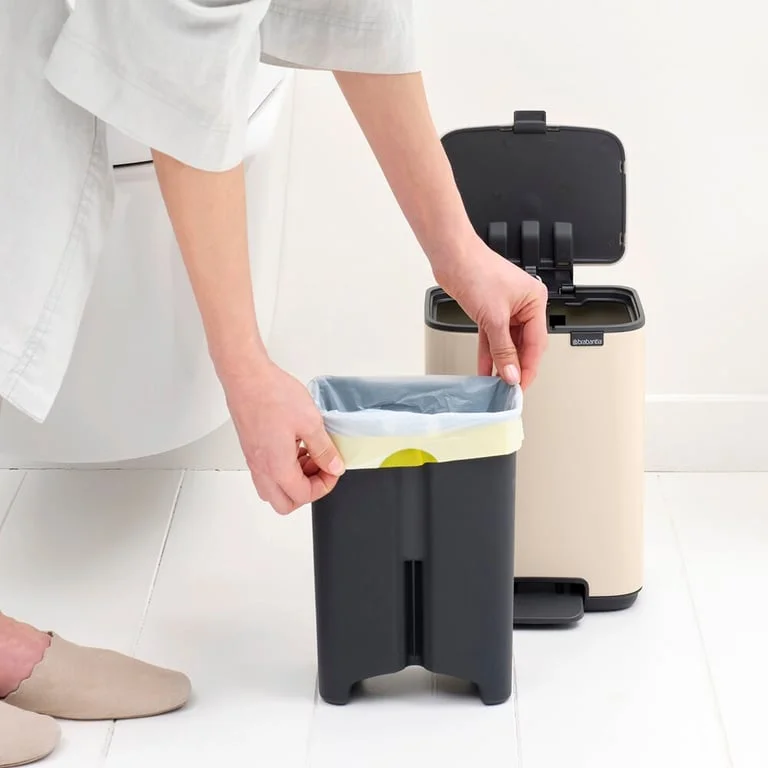 Кош за смет Brabantia Bo Pedal 4L, Soft Beige