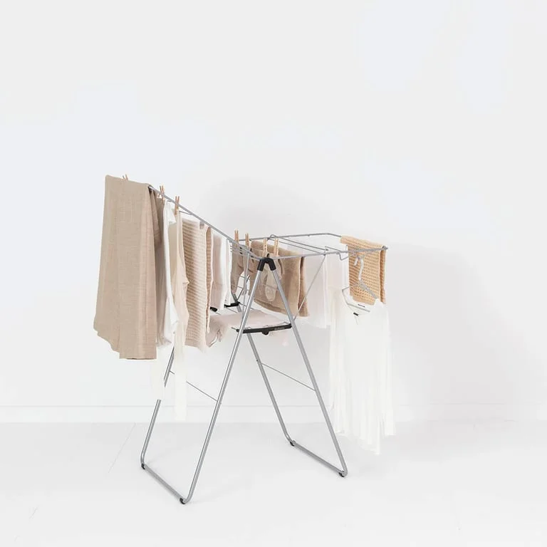 Drying Rack Brabantia Hangon, 15m, Metallic Grey
