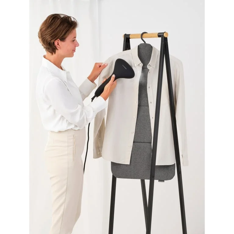 Foldable Steaming Board Brabantia Linn Pepper Black