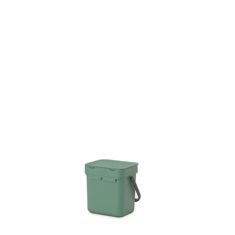 Waste Bin Brabantia Sort&Go 3L, Fir Green