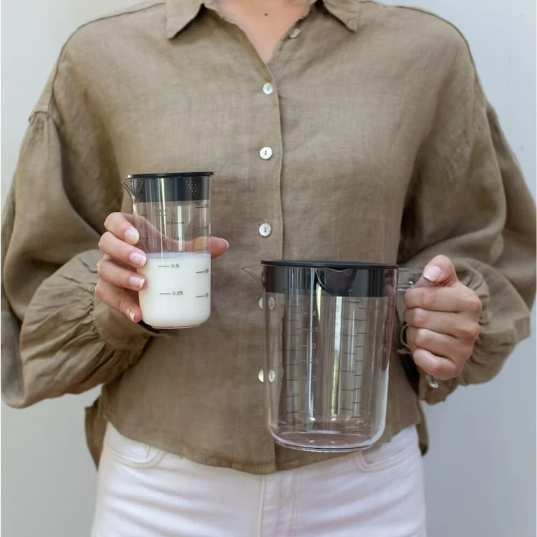 Measuring Jug Set Brabantia Tasty+ Dark Grey, 2 pcs