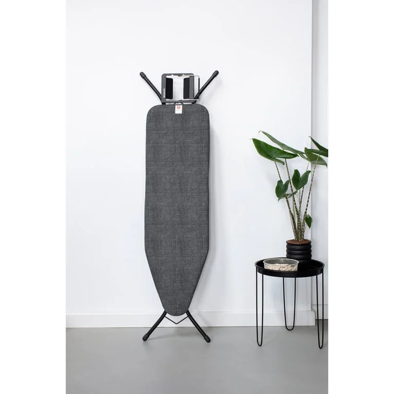 Маса за гладене Brabantia B 124x38cm с поставка за ютия, Denim Black