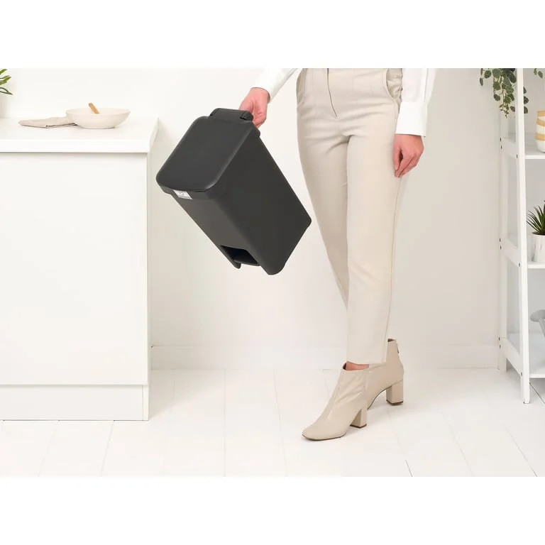 Pedal Waste Bin Brabantia StepUp 16L, Dark Grey