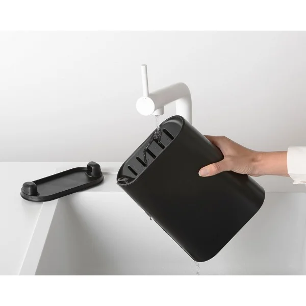 Knife Block Brabantia 5 knives Tasty+, Dark Grey