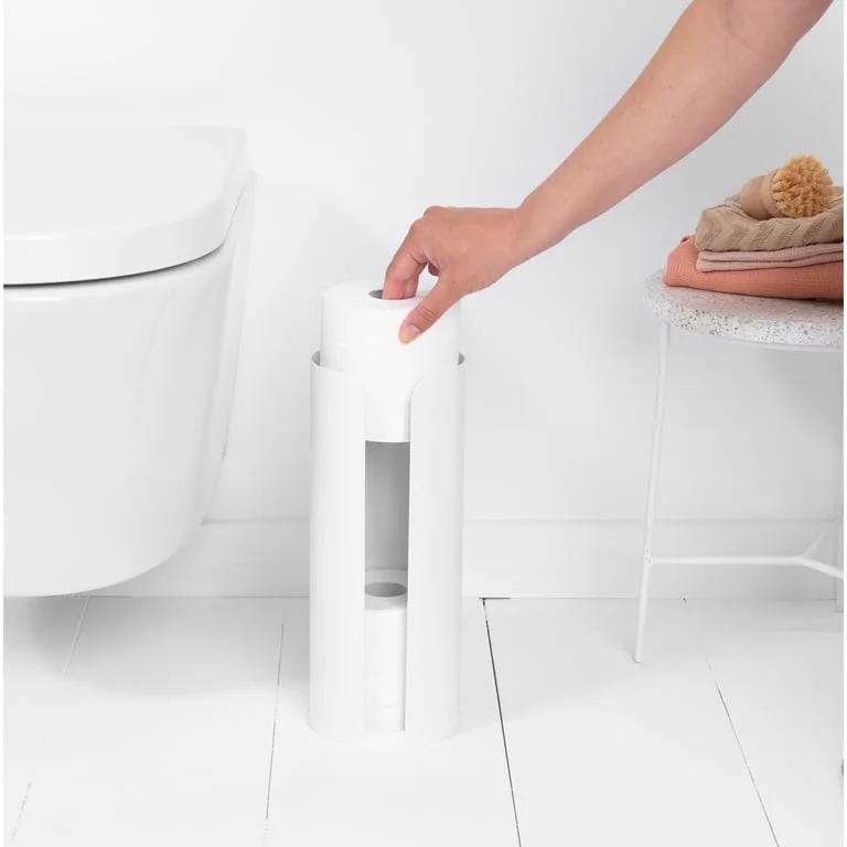 Стойка за резервна тоалетна хартия Brabantia ReNew White