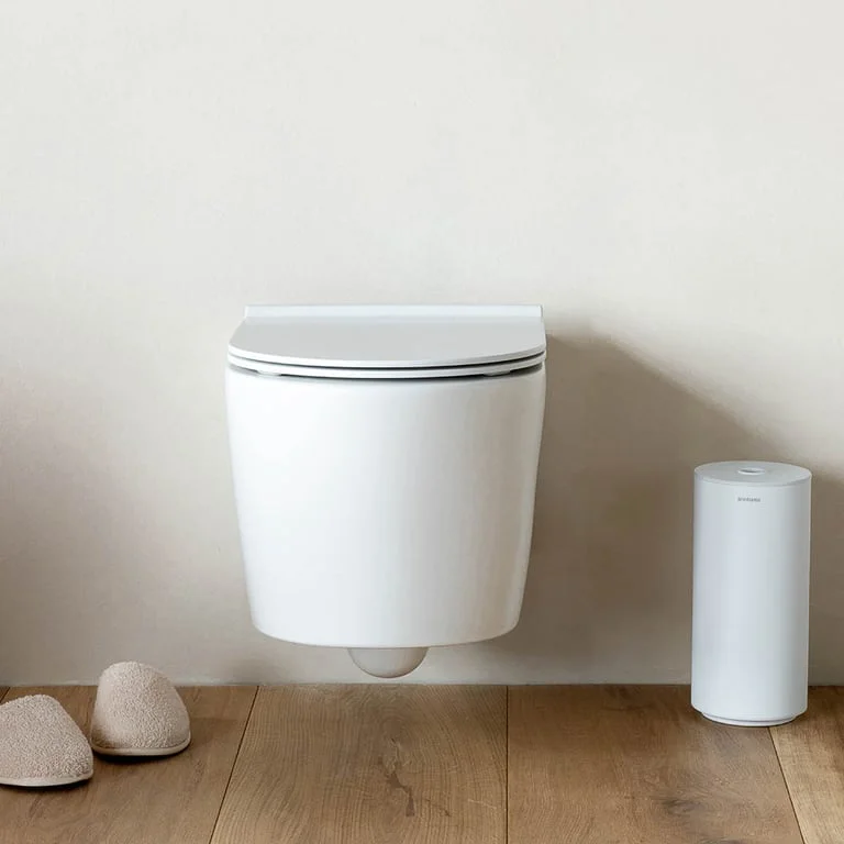 Toilet Roll Dispenser Brabantia MindSet Mineral Fresh White