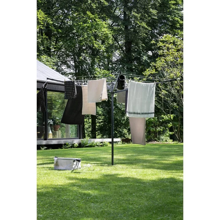 Outdoor Dryer Brabantia Topspinner 50m, Metal Soil Spear, Anthracite