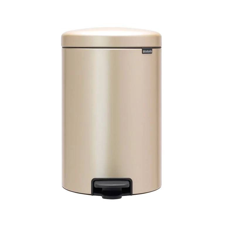 Кош за смет с педал Brabantia NewIcon 20L, Metallic Gold
