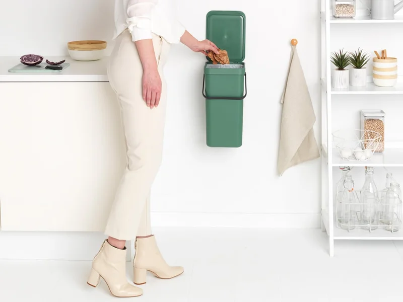 Waste Bin Brabantia Sort&Go 16L, Fir Green