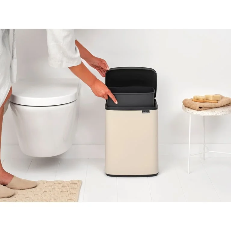 Waste Bin Brabantia Bo Small 12L, Soft Beige