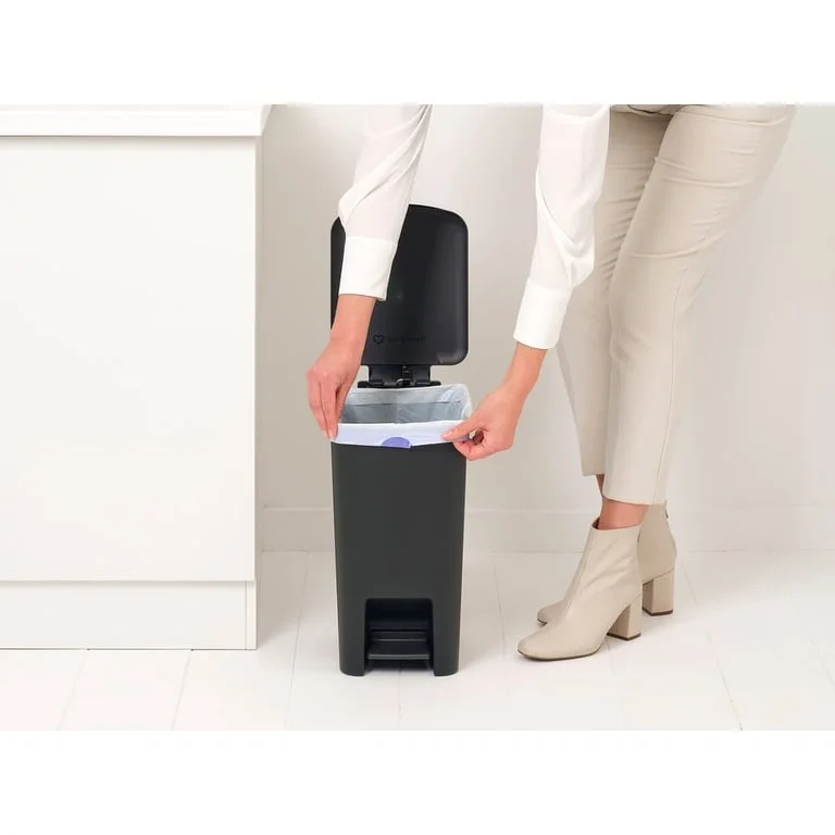 Pedal Waste Bin Brabantia StepUp 16L, Dark Grey
