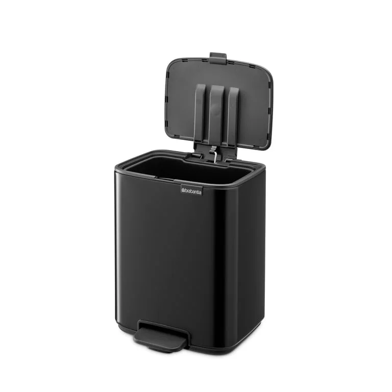 Кош за смет Brabantia Bo Pedal 7L, Matt Black