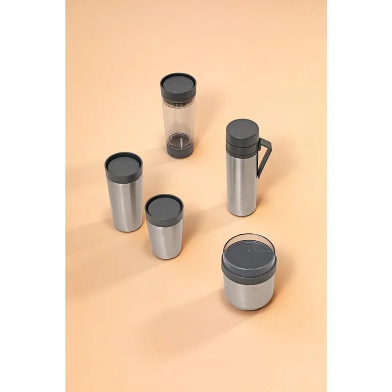Insulated Flask Brabantia Make & Take 0.5L, Dark Grey
