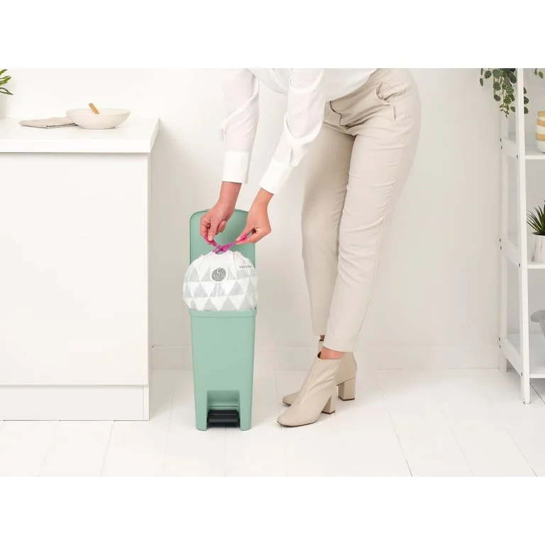 Pedal Waste Bin Brabantia StepUp 10L, Jade Green