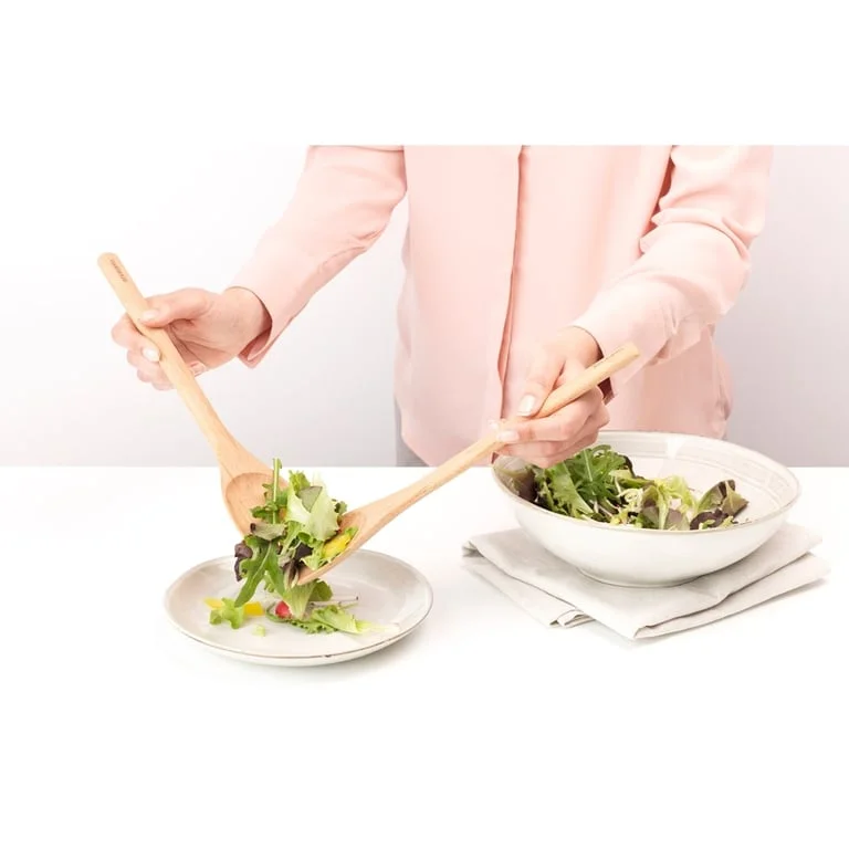 Salad Servers Brabantia Profile Wooden, 2pcs