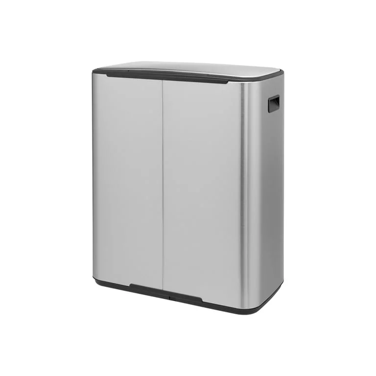 Waste Bin Brabantia Bo Pedal 60L, Matt Steel Fingerprint Proof