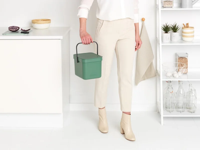 Waste Bin Brabantia Sort&Go 6L, Fir Green