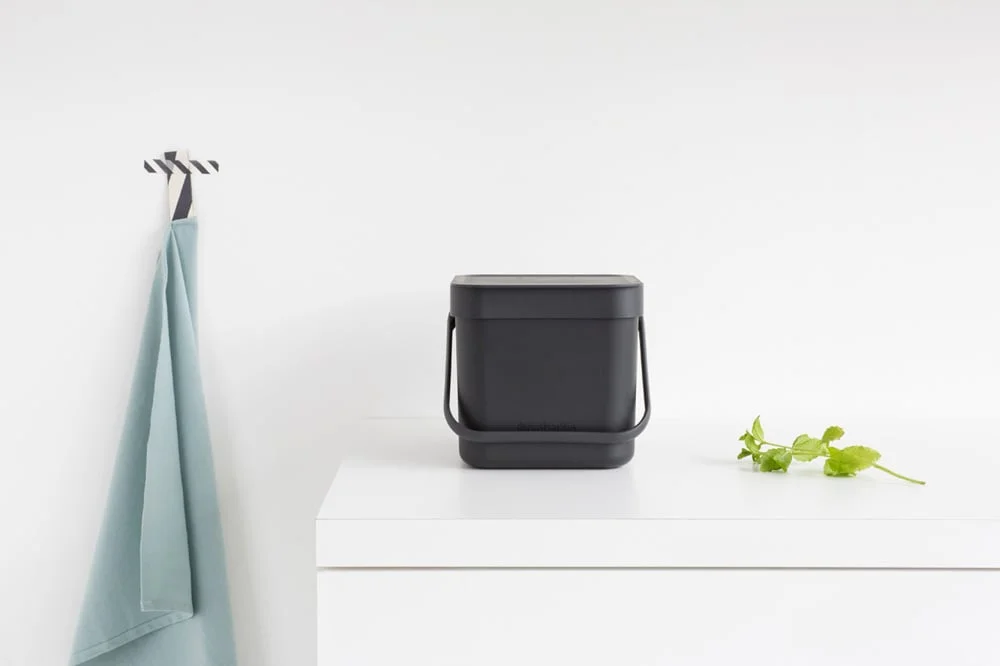 Кош за смет за разделно събиране Brabantia Sort&Go 3L, Grey