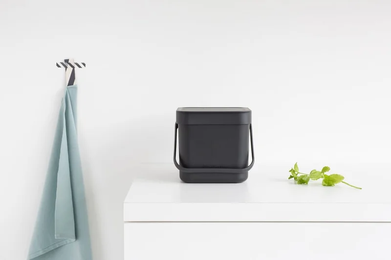 Кош за смет за разделно събиране Brabantia Sort&Go 3L, Grey