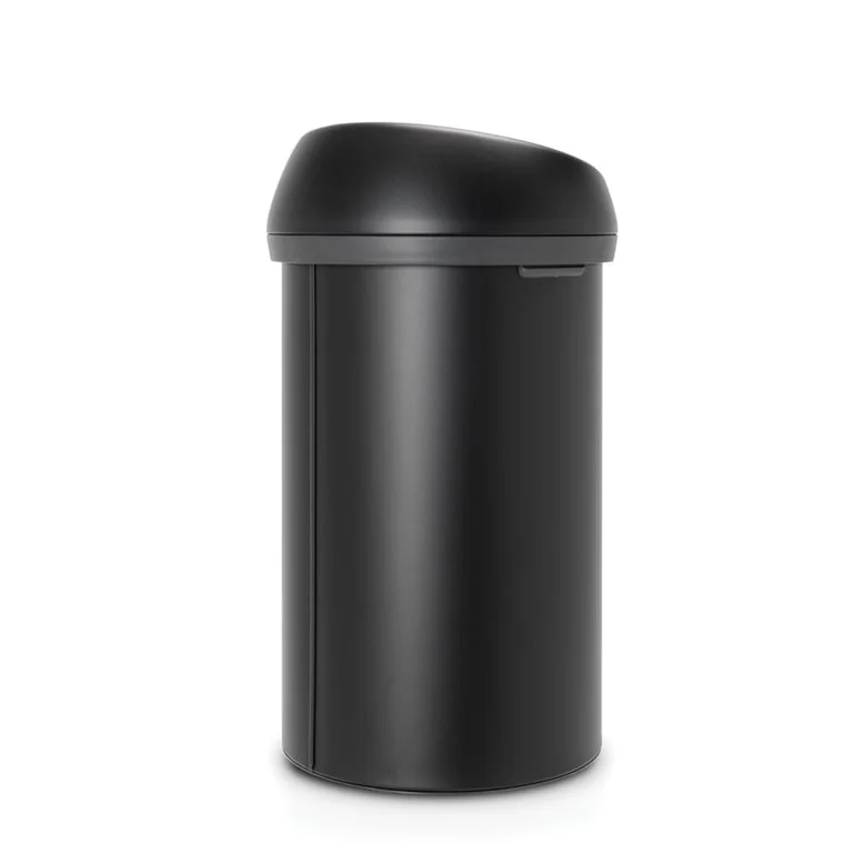 Waste Bin Brabantia Touch 60L, Mineral Moonlight Black