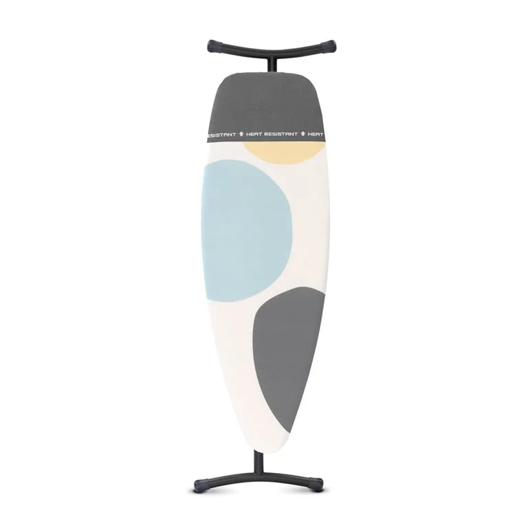 Ironing Board Brabantia D 135x45cm, Heat Resistant Iron Parking Zone, Spring Bubbles