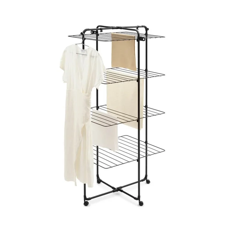 Drying Rack Brabantia Hangon Tower, 30m, Matt Black