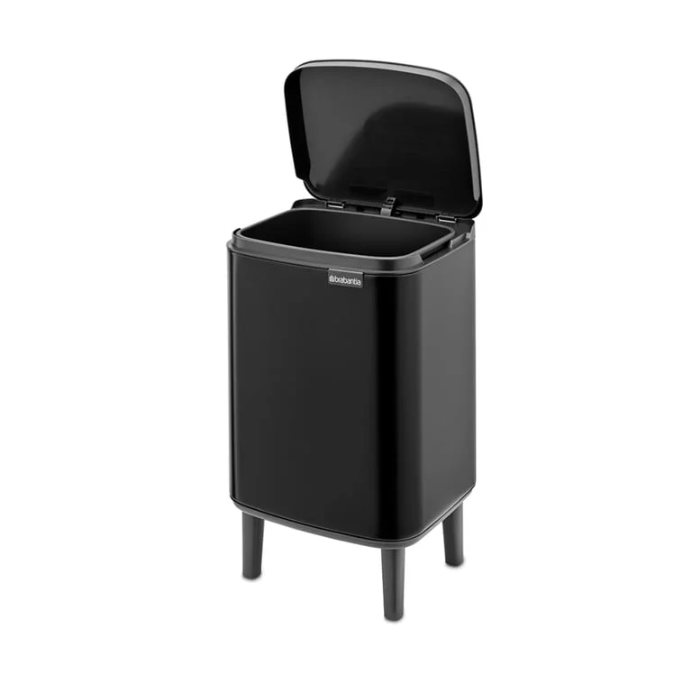 Waste Bin Brabantia Bo Small Hi 7L, Matt Black