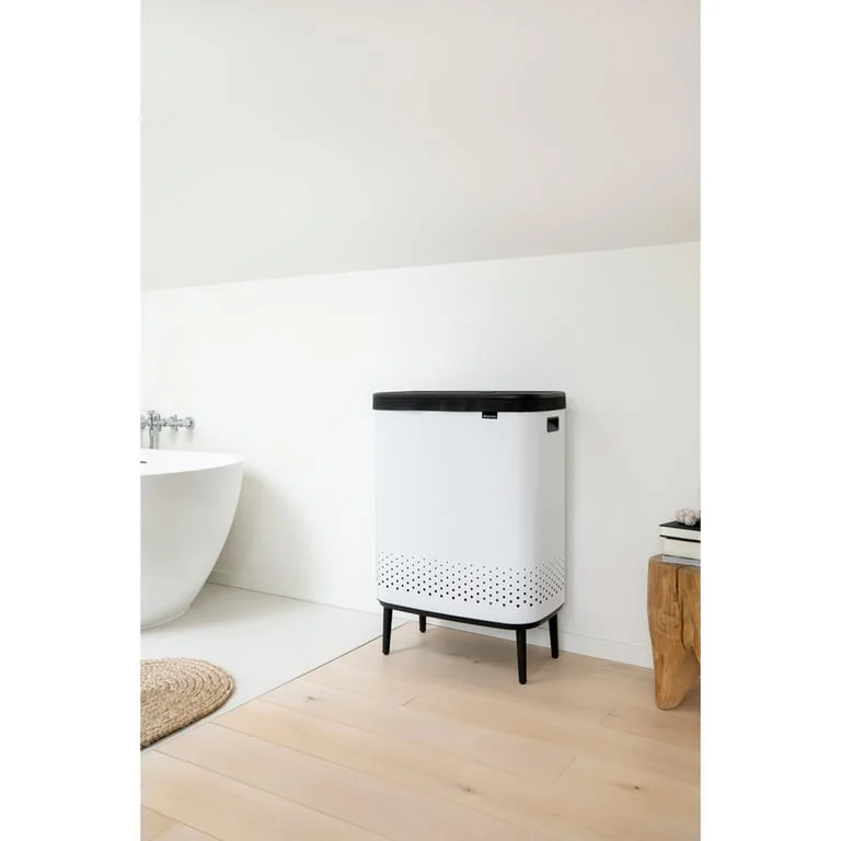Кош за пране Brabantia Bo 2x45L, White
