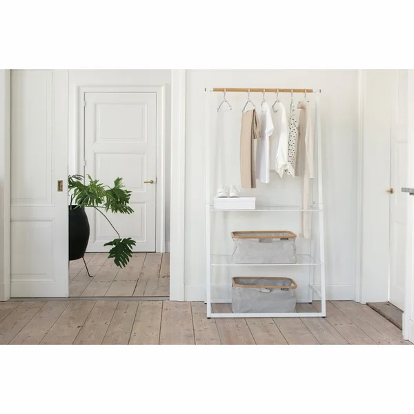 Закачалки за дрехи Brabantia Linn Silver, алуминий, сиви, 4 броя
