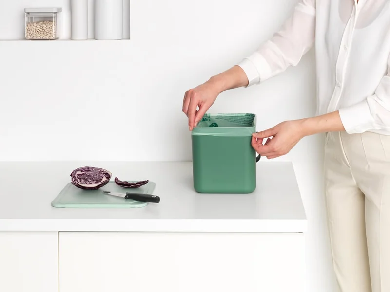 Waste Bin Brabantia Sort&Go 6L, Fir Green