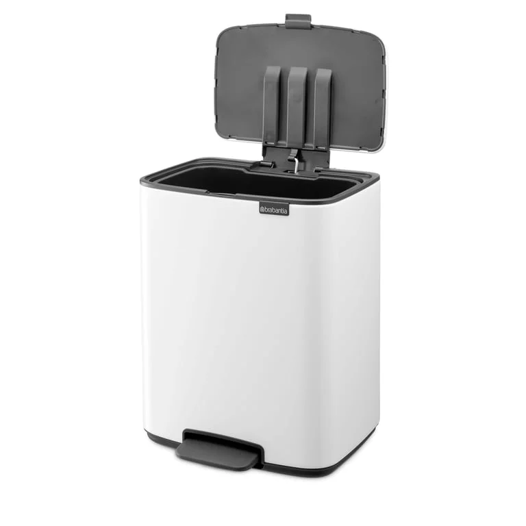 Кош за смет Brabantia Bo Pedal 12L, White