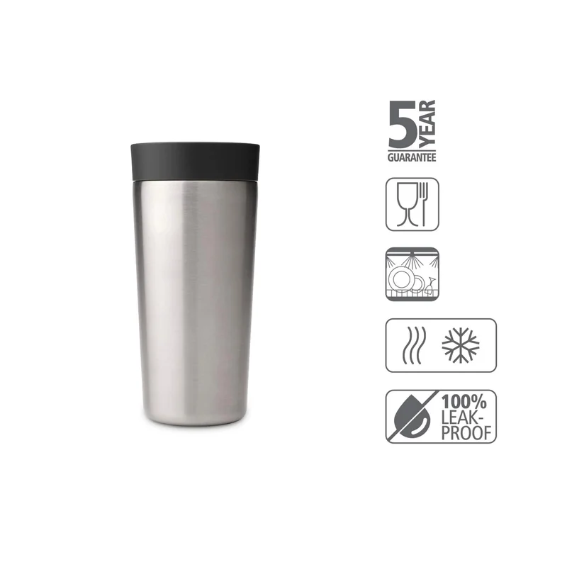 Термо чаша Brabantia Make&Take 360ml Dark Grey