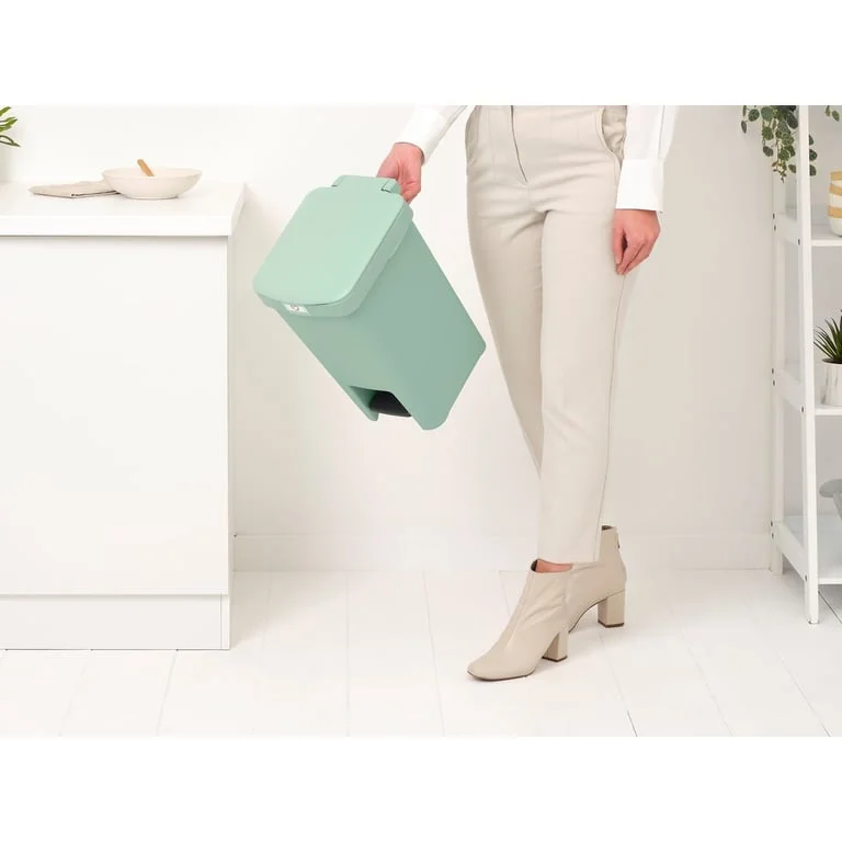 Pedal Waste Bin Brabantia StepUp 16L, Jade Green