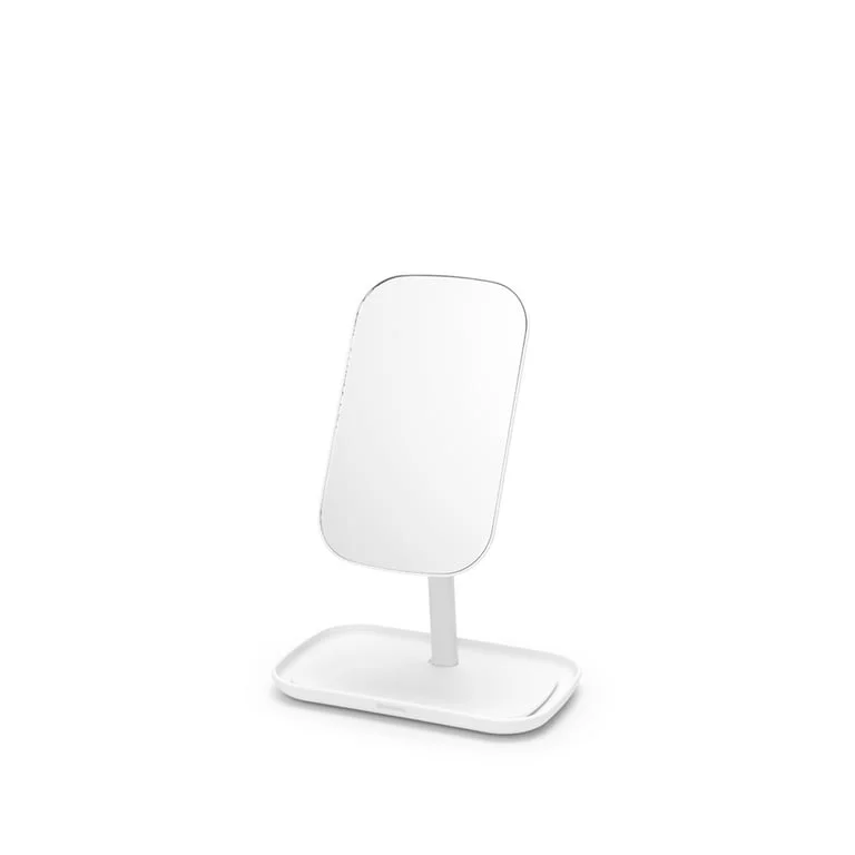 Mirror with Storage Tray Brabantia, White