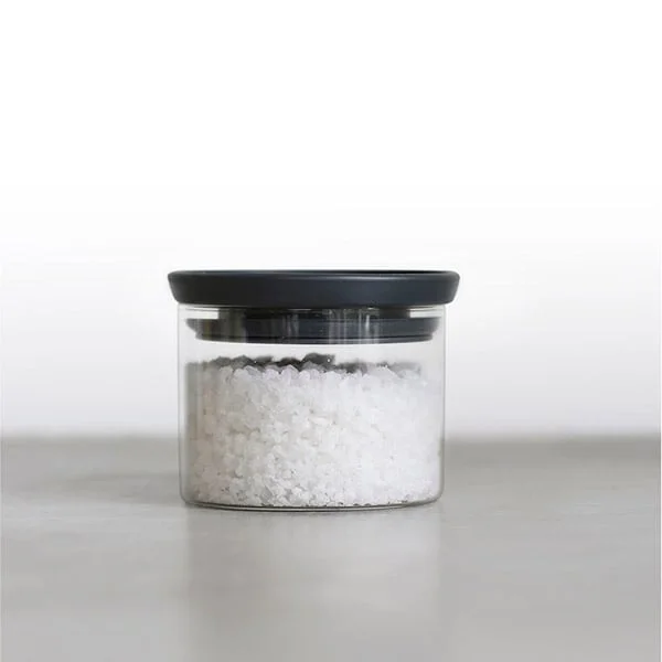 Glass Jar Brabantia, 0.3 L Dark Grey