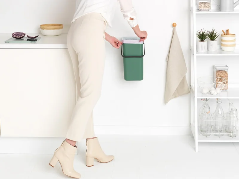 Кош за смет за разделно събиране Brabantia Sort&Go 12L, Fir Green