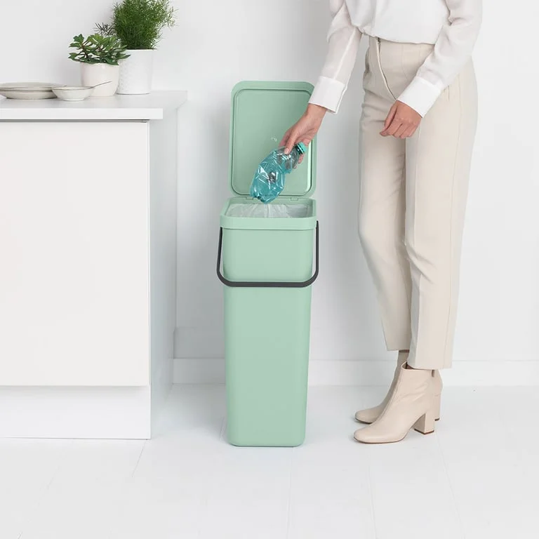 Waste Bin Brabantia Sort&Go 40L, Jade Green
